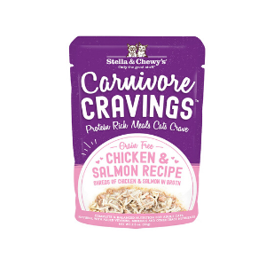 Stella and Chewy's Carnivore Cravings Chicken and Salmon Recipe Cat Food，