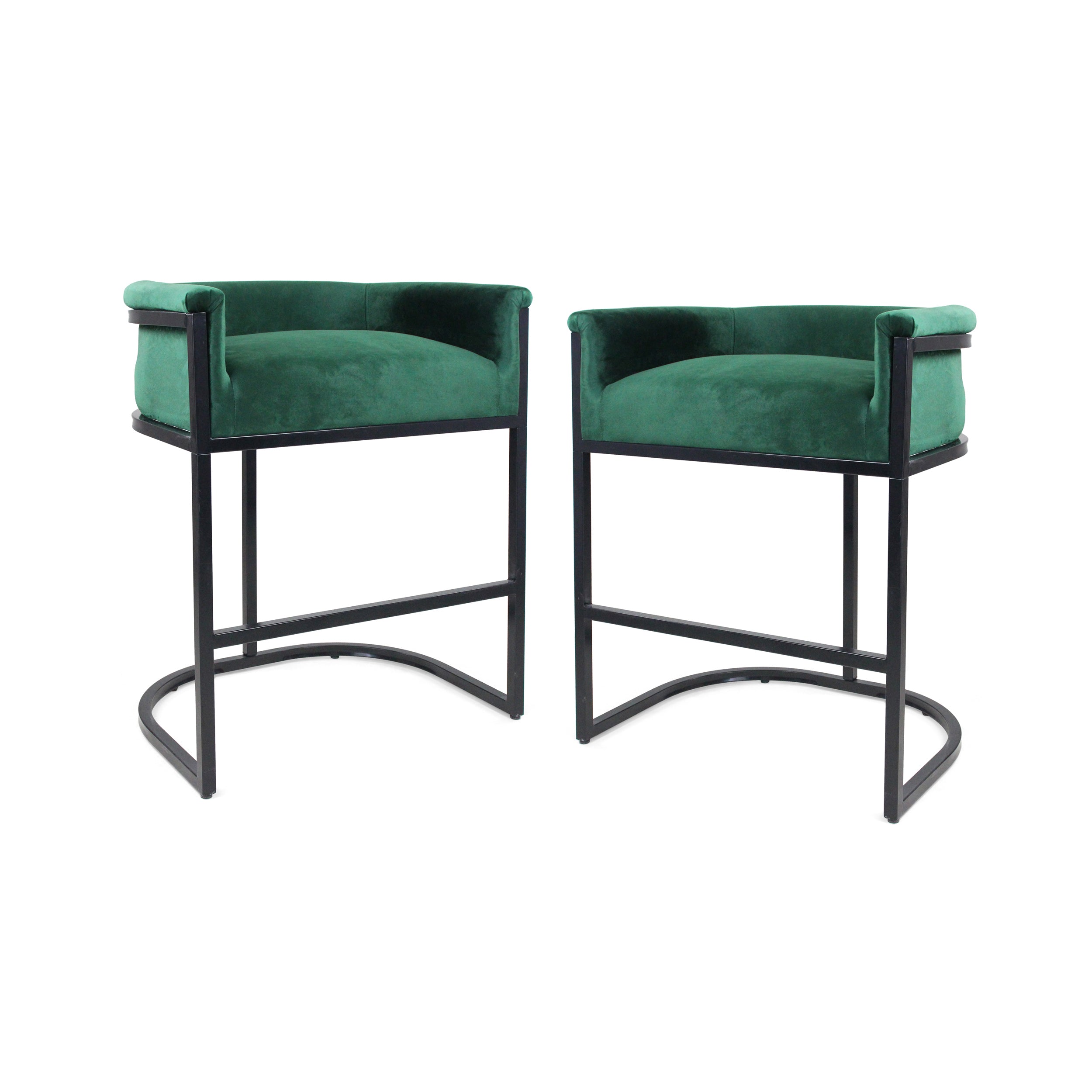 Best Modern Wide Bucket Upholstered Barstool