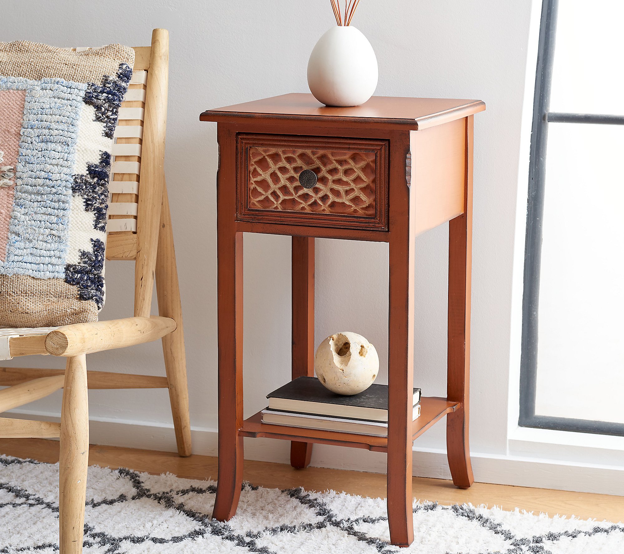 Safavieh Ernest End Table With Storage Drawer