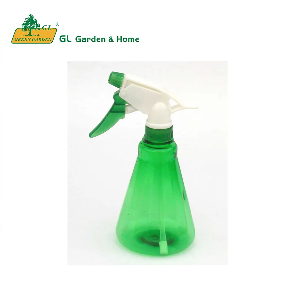 Hot sale s Plastic Green Spray Bottle Garden Water Spray Bottle Gardem Watering Pump Bottle