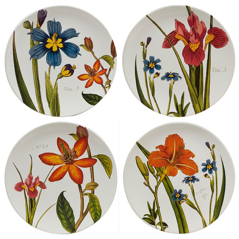 Certified International Botanical Floral 16-pc. Dinnerware Set