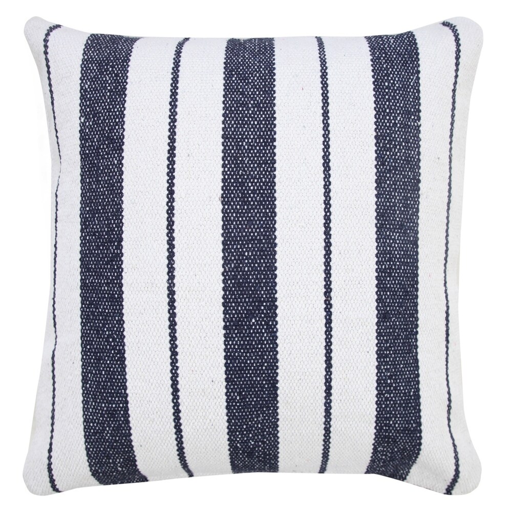 LR Home Triple Center Striped Throw Pillow