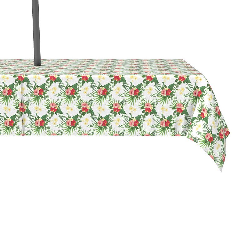 Water Repellent， Outdoor， 100% Polyester， 60x104， Hibiscus Check