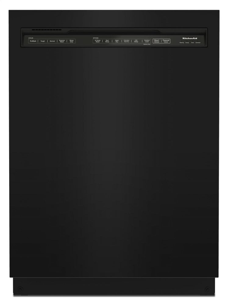 Kitchenaid KDFE204KBL 39 Dba Dishwasher With Third Level Utensil Rack - Black