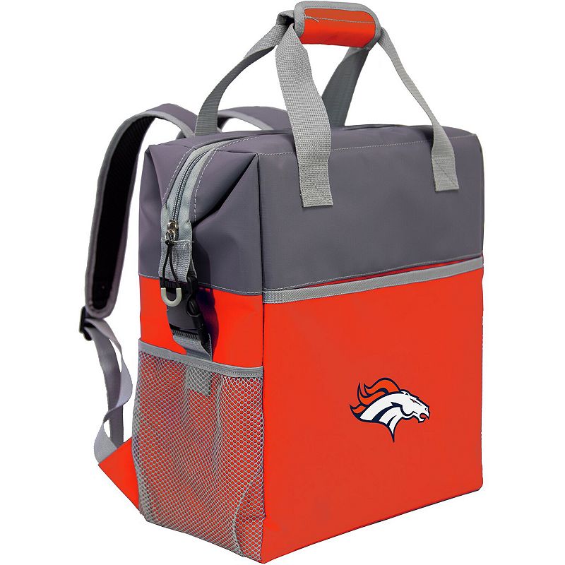 Denver Broncos Colorblock Backpack Cooler