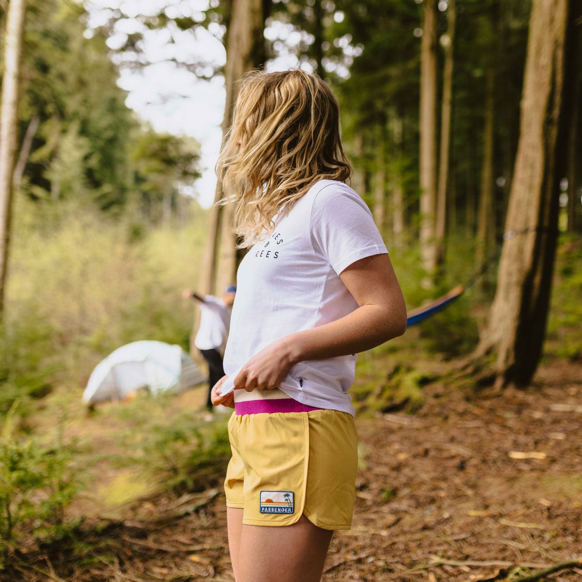 Explore Recycled All Purpose Shorts - Ochre Yellow