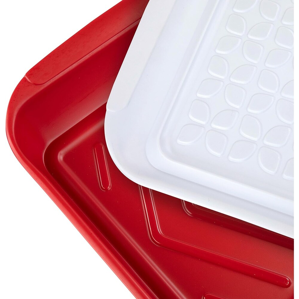 Marinade Tray with Lid   17\