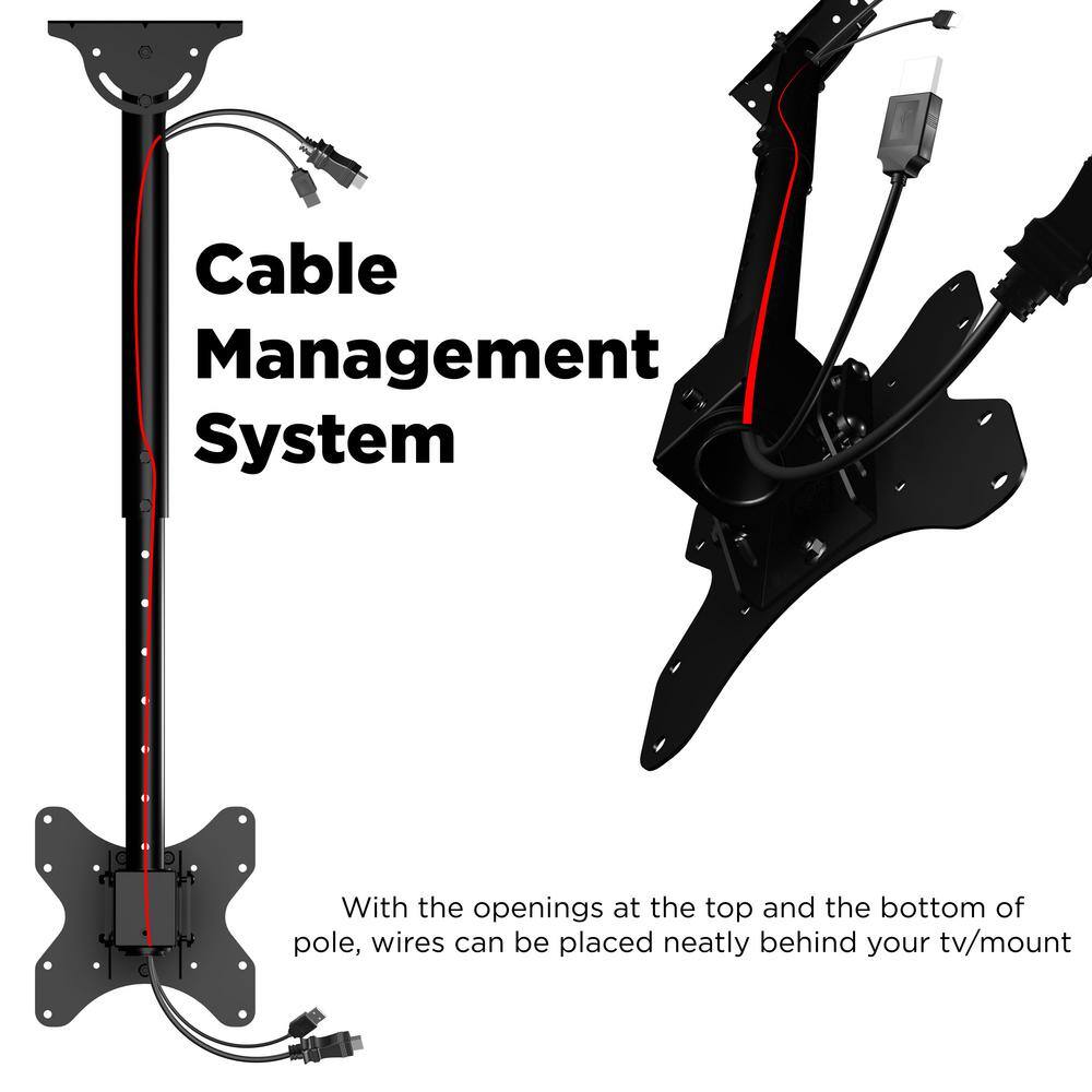 ProMounts Small TV Ceiling Mount for 23-42