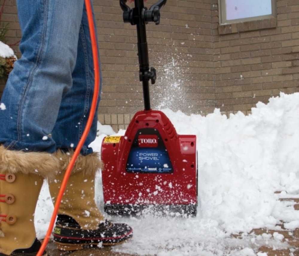 Electric Power Shovel Snow Thrower ;