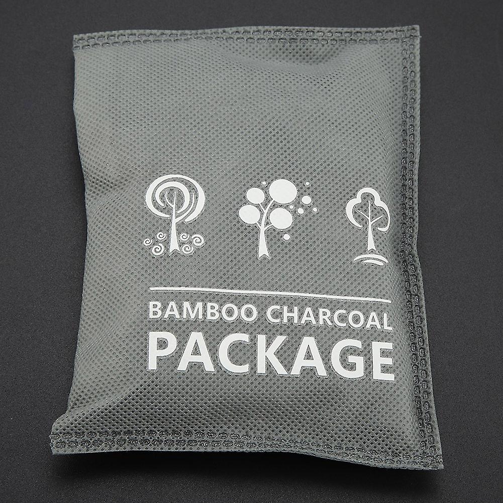 50g Air Purify Bag Fresh Activated Bamboo Charcoal Purifier Mold Odor Kit (gray)