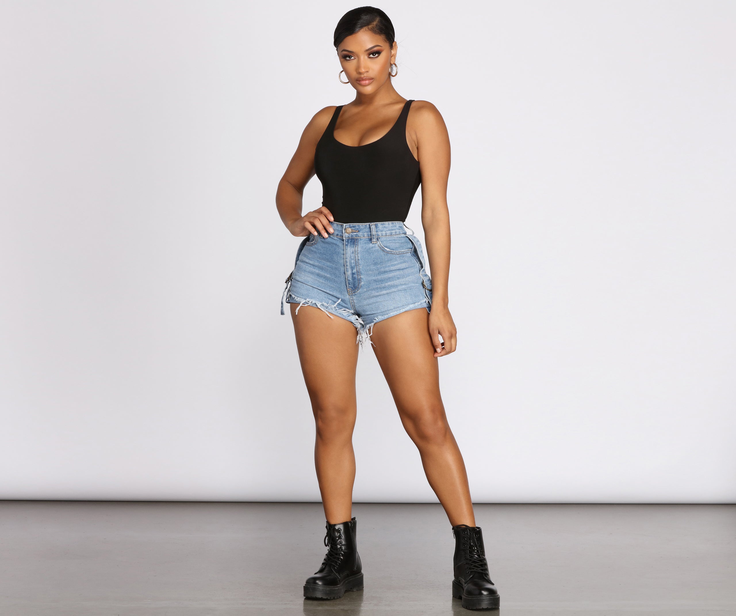 Basic Scoop Neck Knit Bodysuit