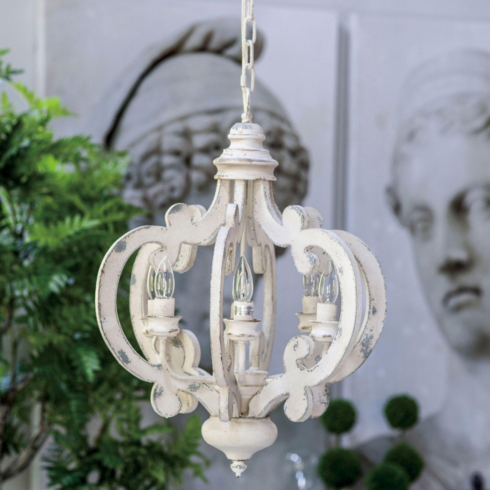 Antique White Style Chandelier