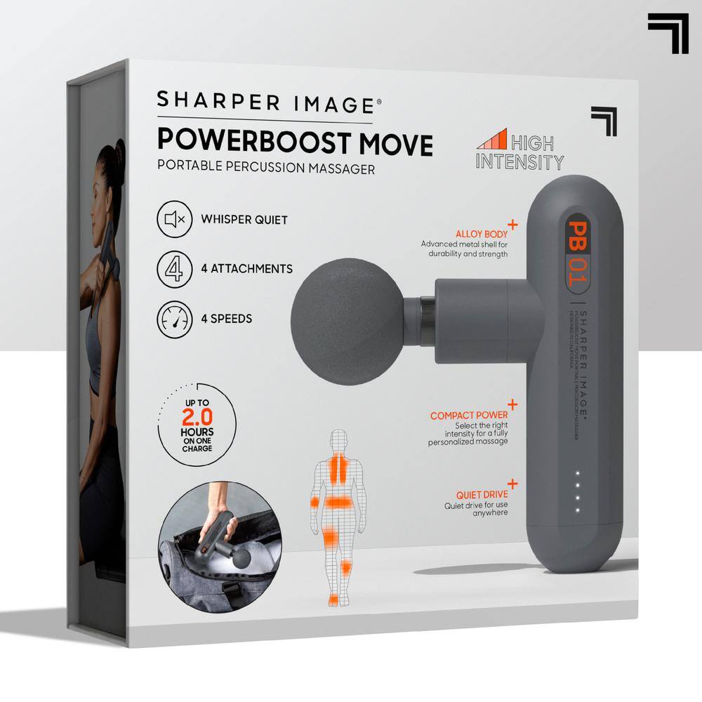 Sharper Image Powerboost Move Portable Percussion Massager 1014502