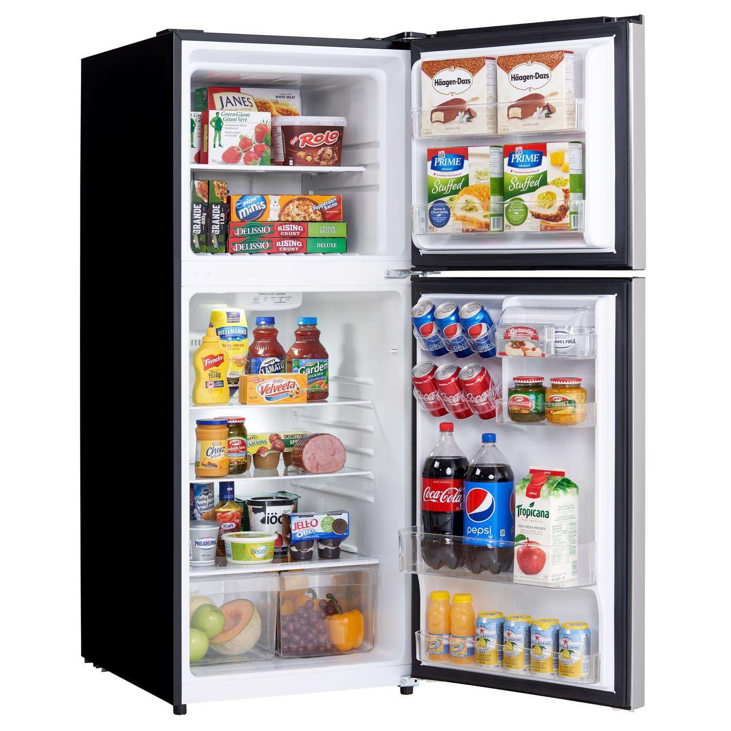 Danby 10.1 ft Silver Stainless Steel Refrigerator 70 W