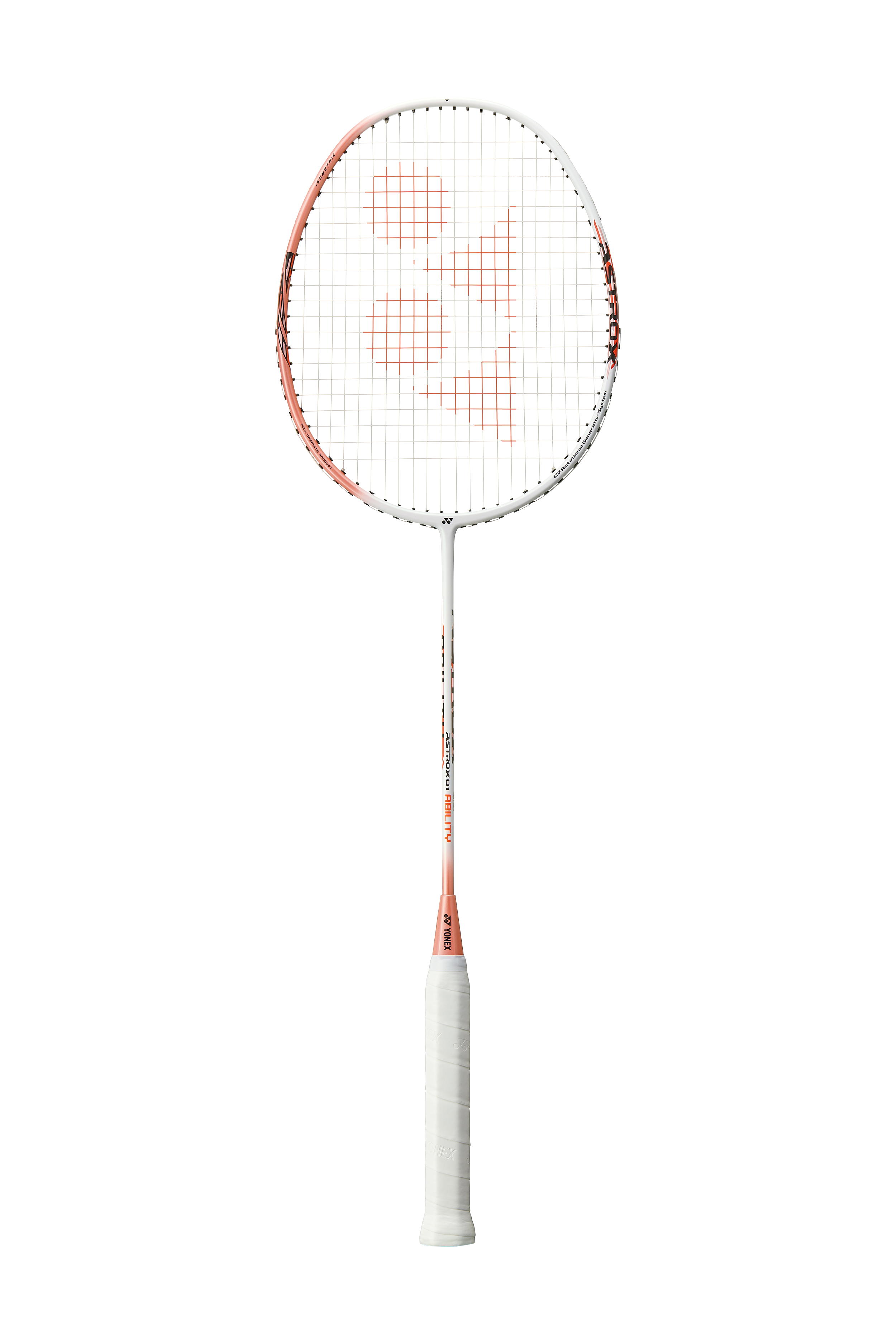 Yonex Astrox 01 Ability Badminton Racket (White/Pink)