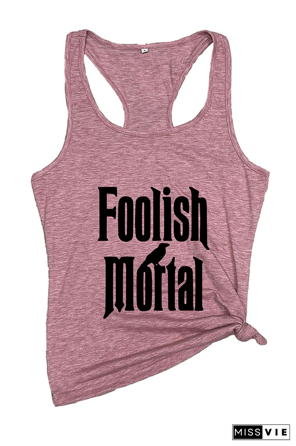 Foolish Mortal Sleeveless Tank Top Wholesale