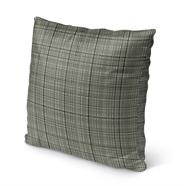 WOVEN GREEN Indoor|Outdoor Pillow By Kavka Designs