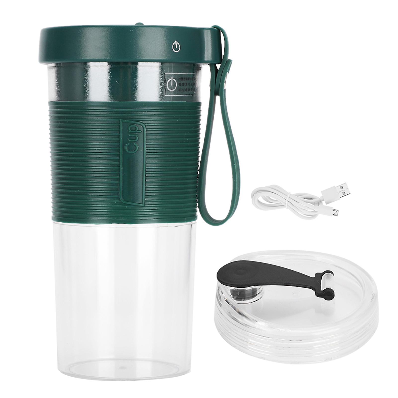 Portable Electric Fruit Juicing Cup Fourleaf Cutter Head Juicer Mixer 2000mah For Travel Home Usb Rechargeable