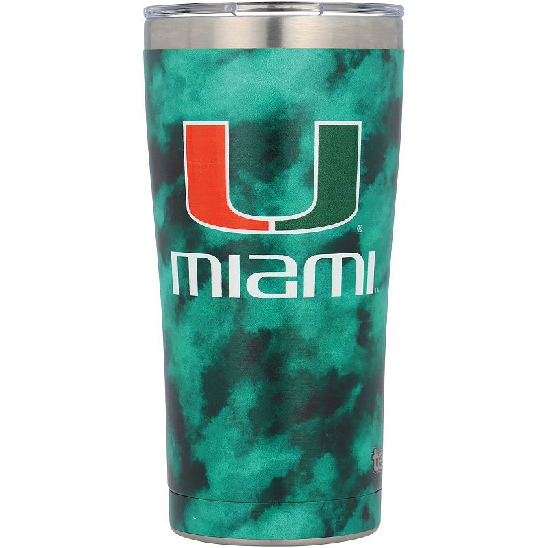 Tervis Miami Hurricanes 20oz. Tie-Dye Stainless Steel Tumbler