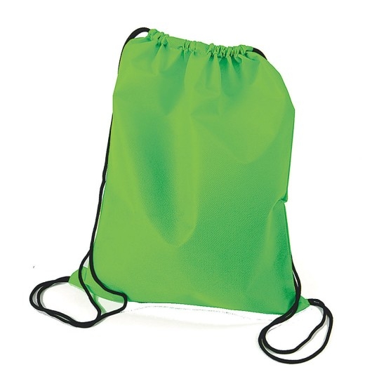 Neon Drawstring Backpacks