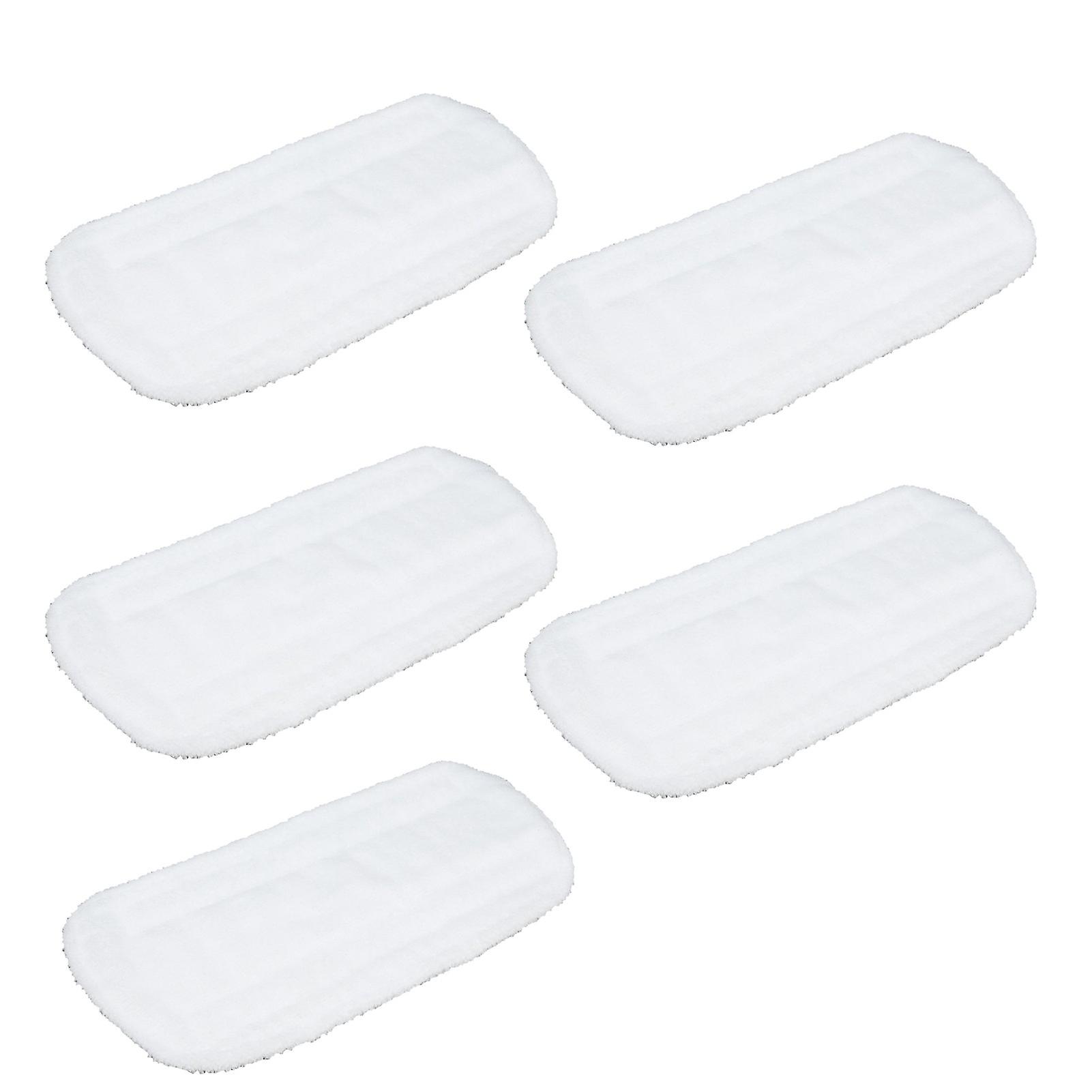 5pcs Microfiber Mop Pads Reusable Mop Head Cleaning Pads Replacement For Secura Em516