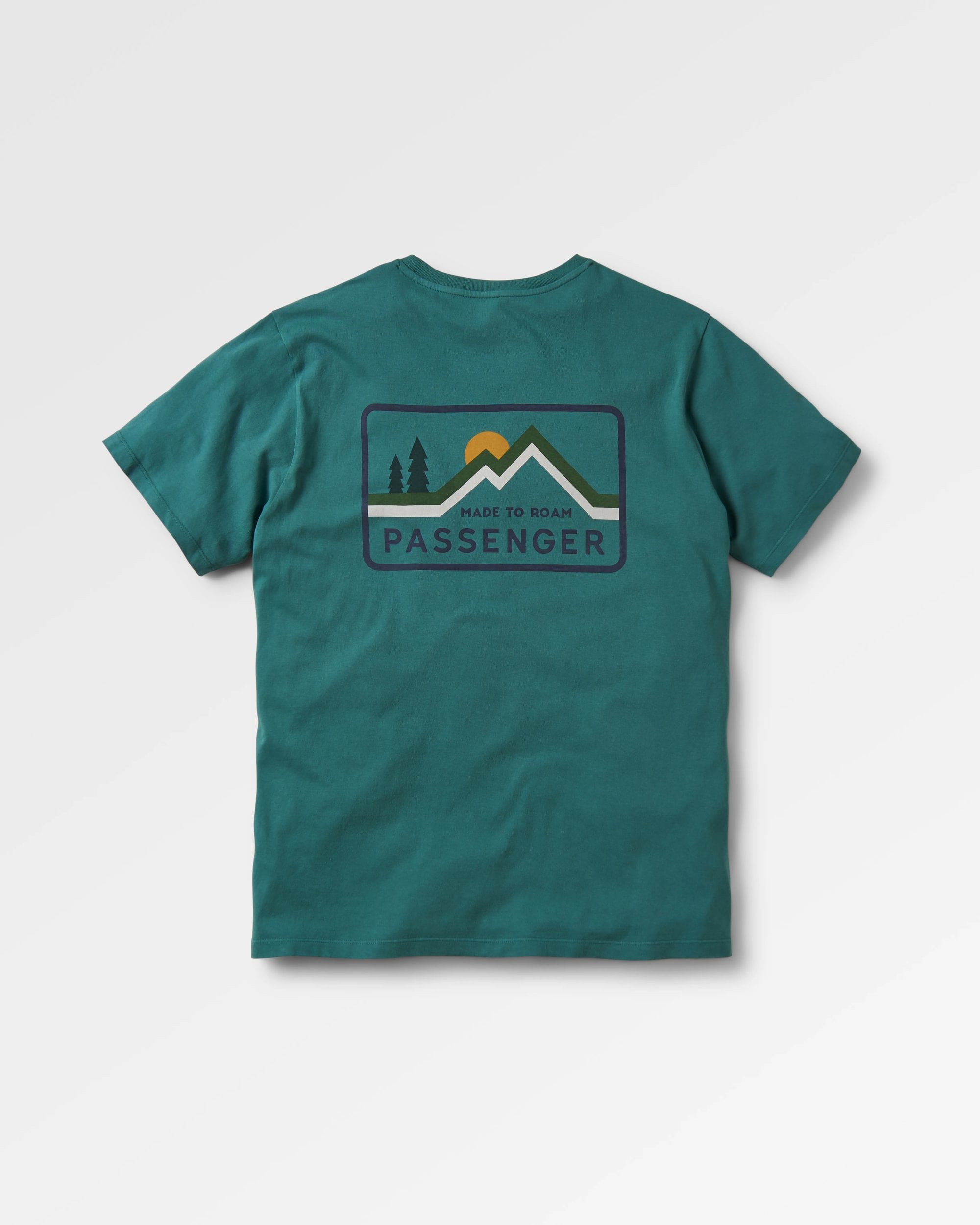 Made To Roam Recycled Cotton T-Shirt - Deep Ocean