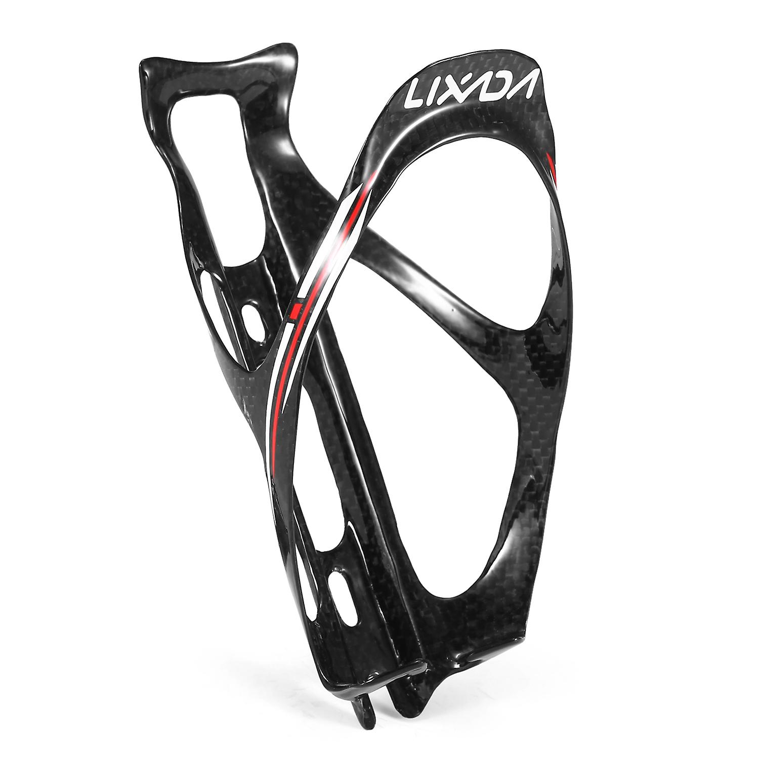 1pcs Lixada Full Carbon Fiber Super-light Bike Bottle Cage Bicycle Water Bottle Holder Cage For Road Bike Mountain Bike No.251216