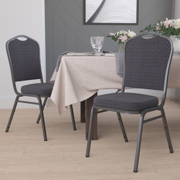 Flash Furniture Crown Back Stacking Banquet Chair