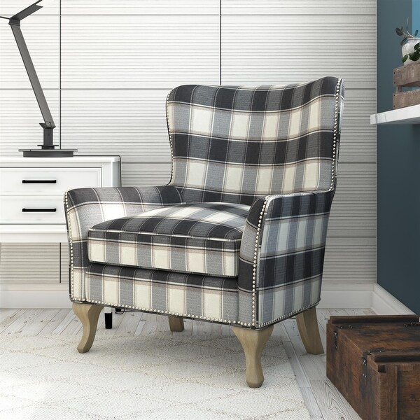 Avenue Greene Terri Transitional Flared Arms Accent Chair