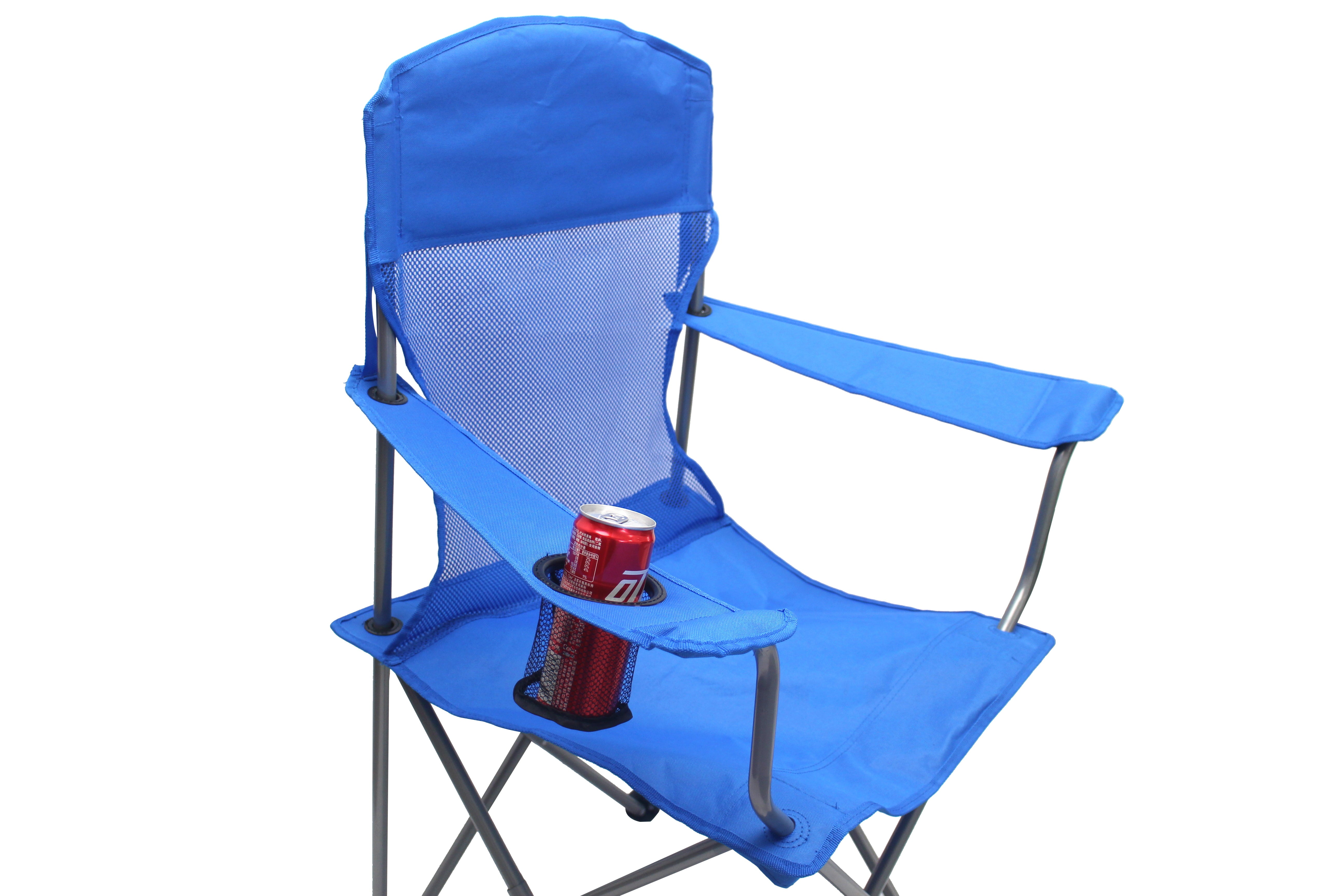 Ozark Trail Basic Mesh Chair, Blue, Adult