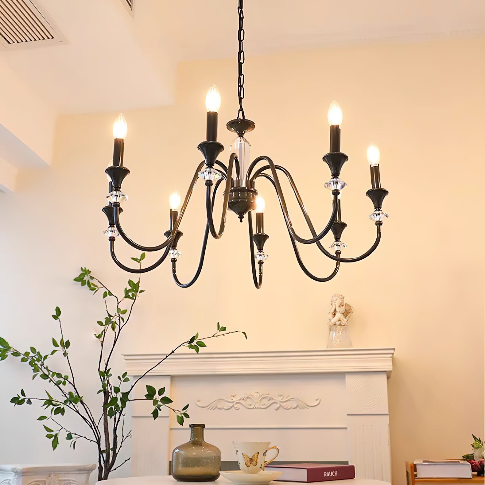 Noir Candelabra Chandelier