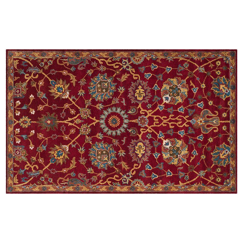 Safavieh Heritage Lisbon Framed Floral Wool Rug