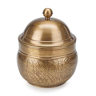 Good Directions Brass Key West Hose Pot with Lid - by Good Directions 457AB-458AB