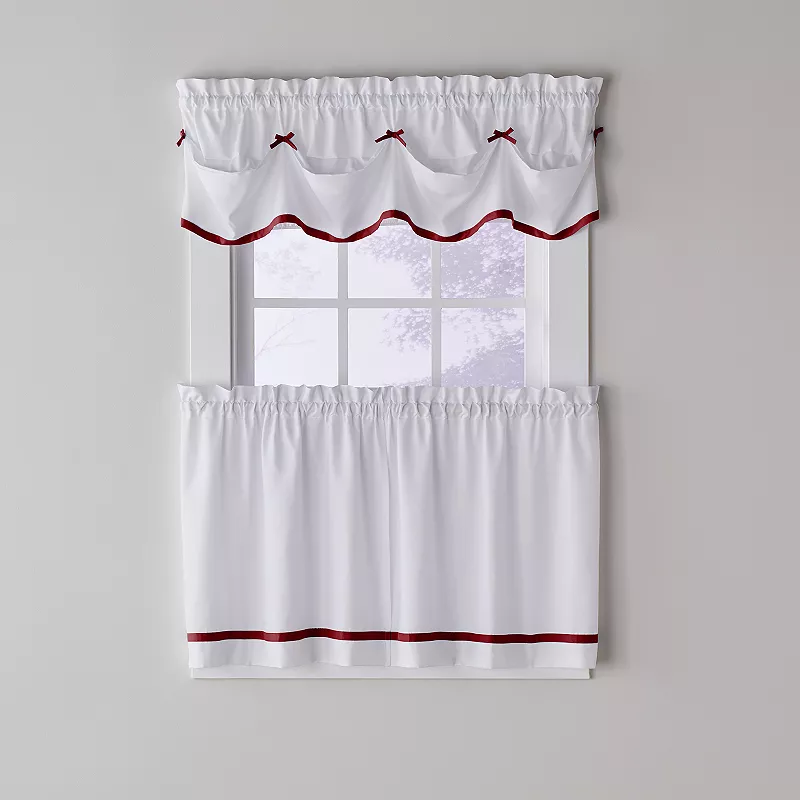 Saturday Knight Ltd. Kate Tier Kitchen Window Curtain Set