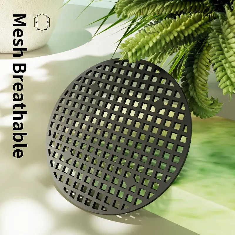 Round Gardening Plant Bonsai Flowerpot Bottom Breathable Drainage Hole Grid Mat Net Plastic Sheet Prevents Soil Leakage Gasket