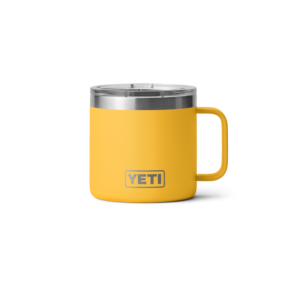 Yeti Rambler 14oz Mug with Magslider Lid Alpine Yellow ;