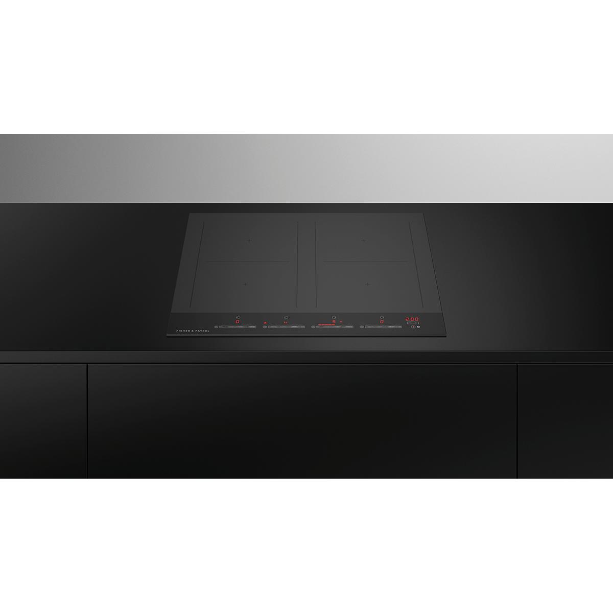 Fisher & Paykel 24-inch Built-in Electric Induction Cooktop with 4 Cooking Zones CI244DTB4