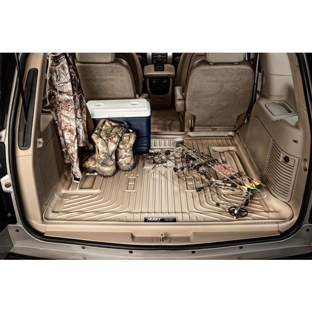 Husky Liners Wb Cargo Liner Fit 2021-2022 JEEP GRAND CHEROKEE L FITS TO BACK OF 2ND ROW，OVER FOLDED FLAT 3RD ROW 20671