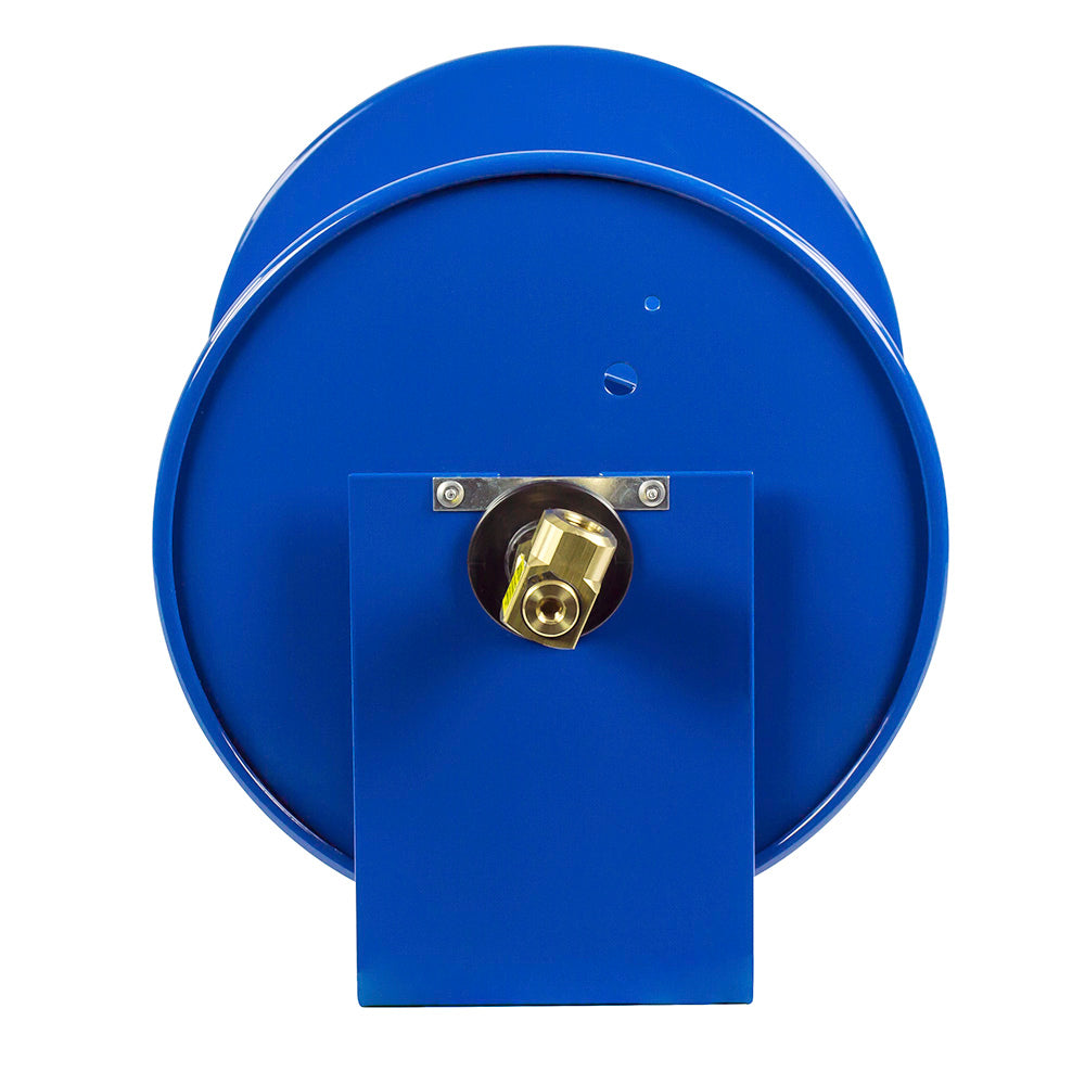 Coxreels 100 Series Compact Hand Crank Lightweight Water and Air Hose Reel， Blue