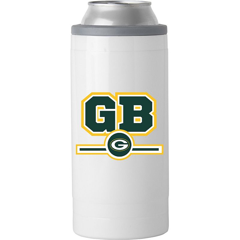 Green Bay Packers 12oz. Letterman Slim Can Cooler