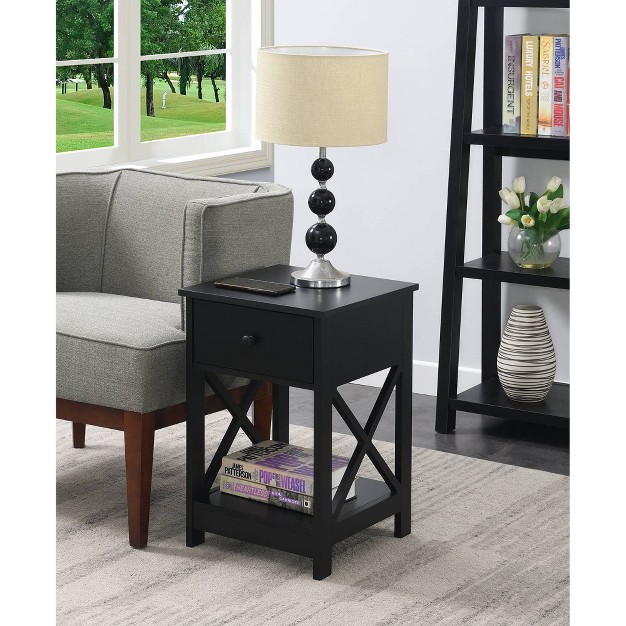 Oxford 1 Drawer End Table Breighton Home