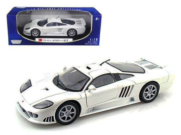 Motormax Saleen S7 Black 1/18 Diecast Model Car