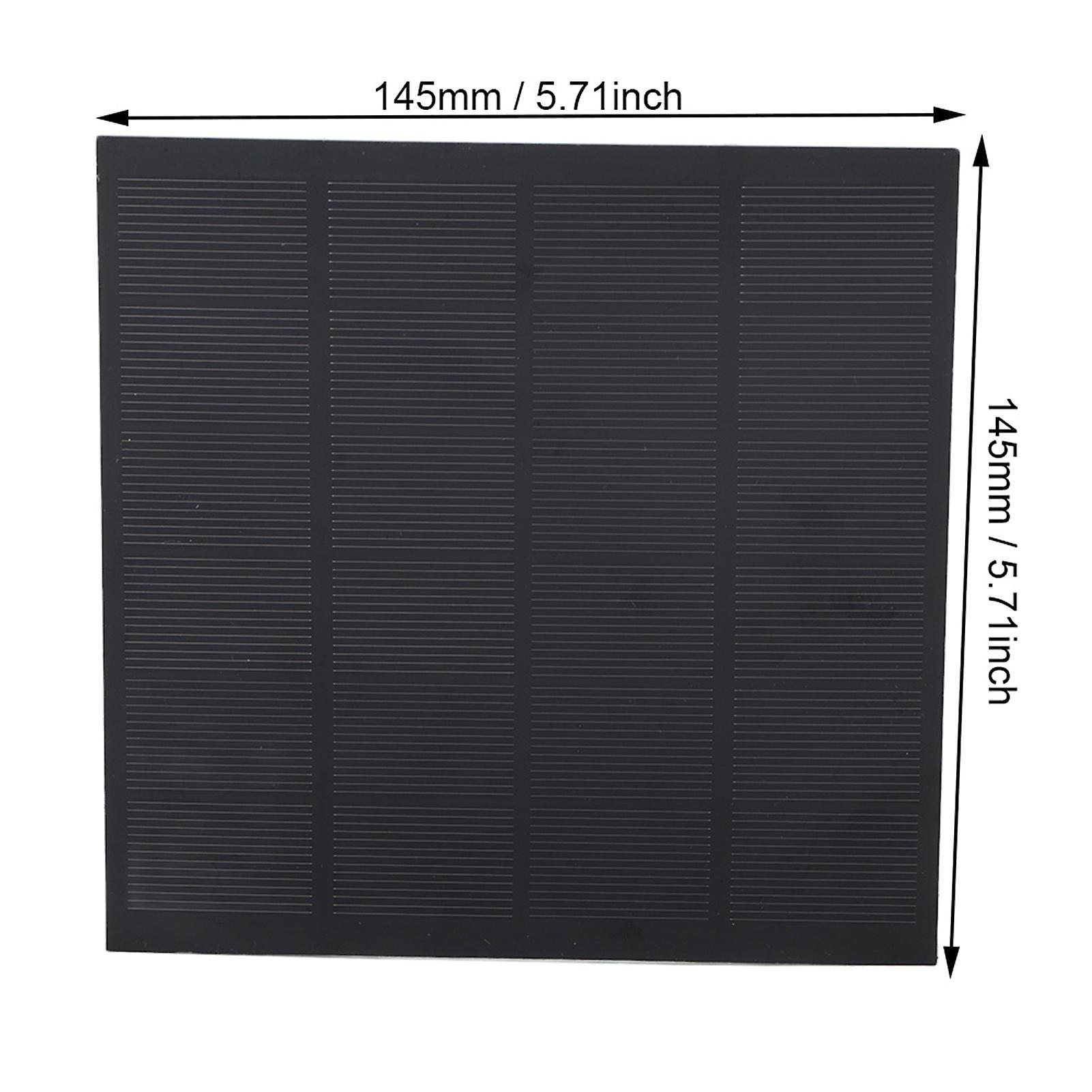 Portable 3w 6v Silicon Solar Charger Panel Outdoor For Solar Garden Lighting