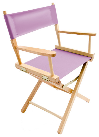 Gold Medal 18 quotNatural Contemporary Director  x27s Chair   Contemporary   Folding Chairs And Stools   by Gold Medal  Houzz