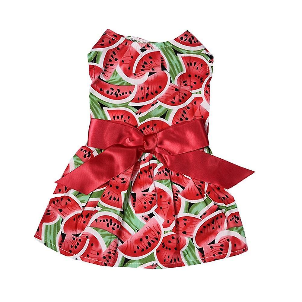 Watermelon dog dress