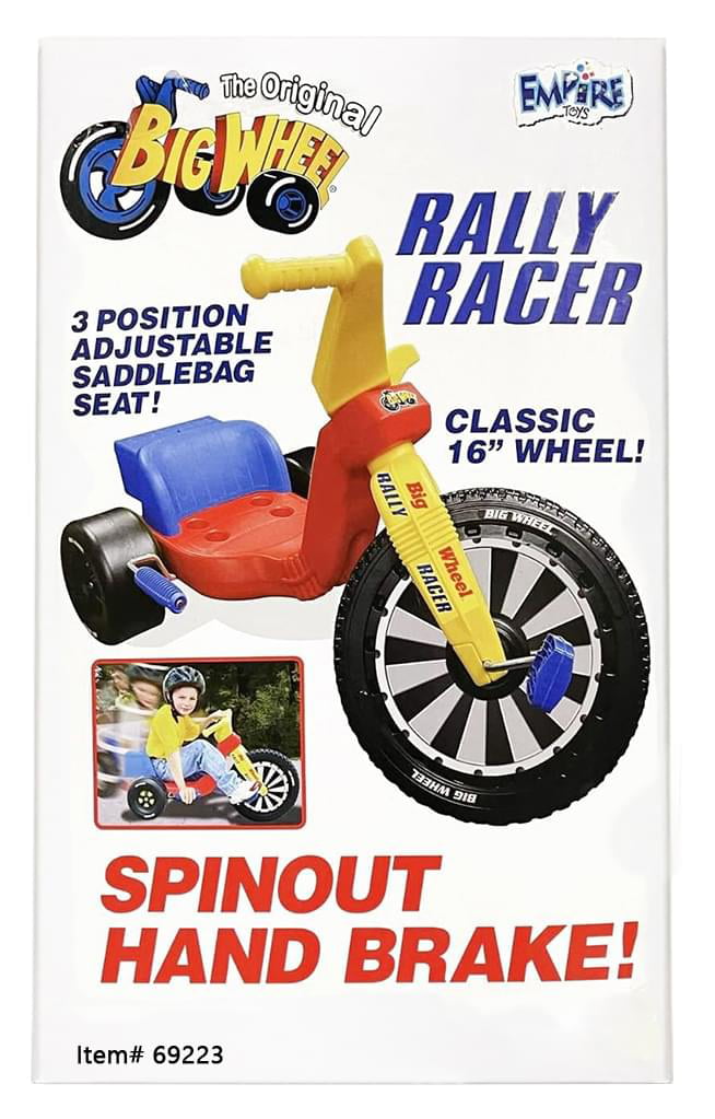 Big Wheel 16 Inch Rally Racer with Spinout Hand Break