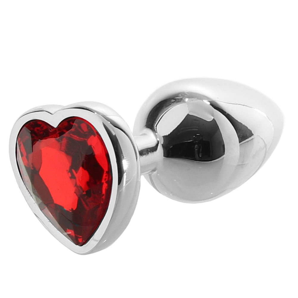 Heartbreaker Small Metal Butt Plug