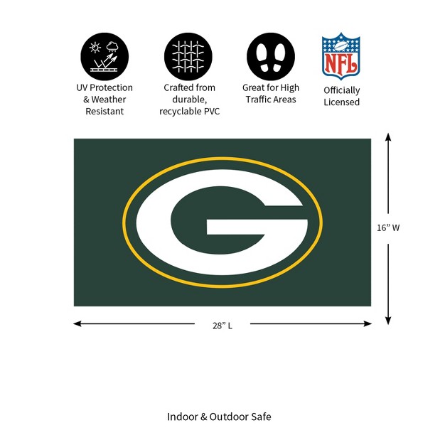 X 28 quot Green Bay Packers Indoor And Outdoor Home Decor