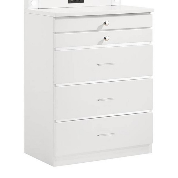 Garneta 5 Drawer Chest With Jewelry Drawers Homes Inside Out