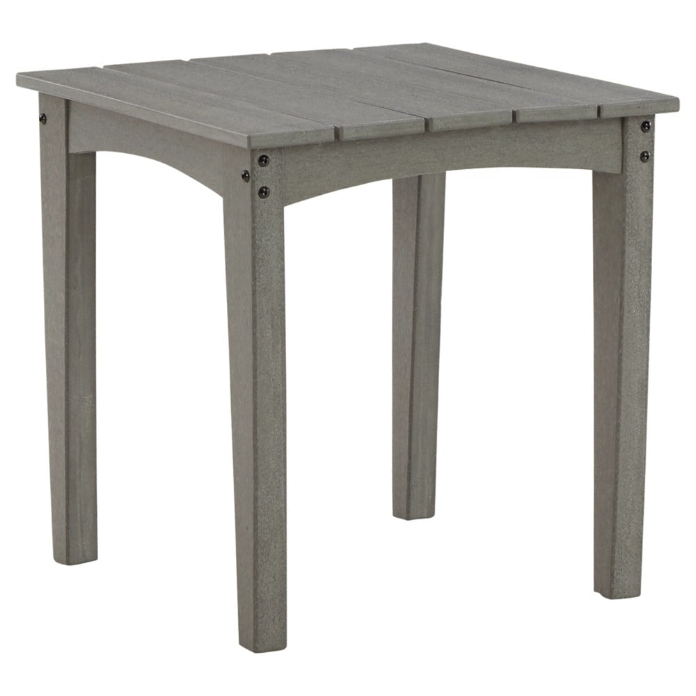 Poly Grey Outdoor 21 End Table